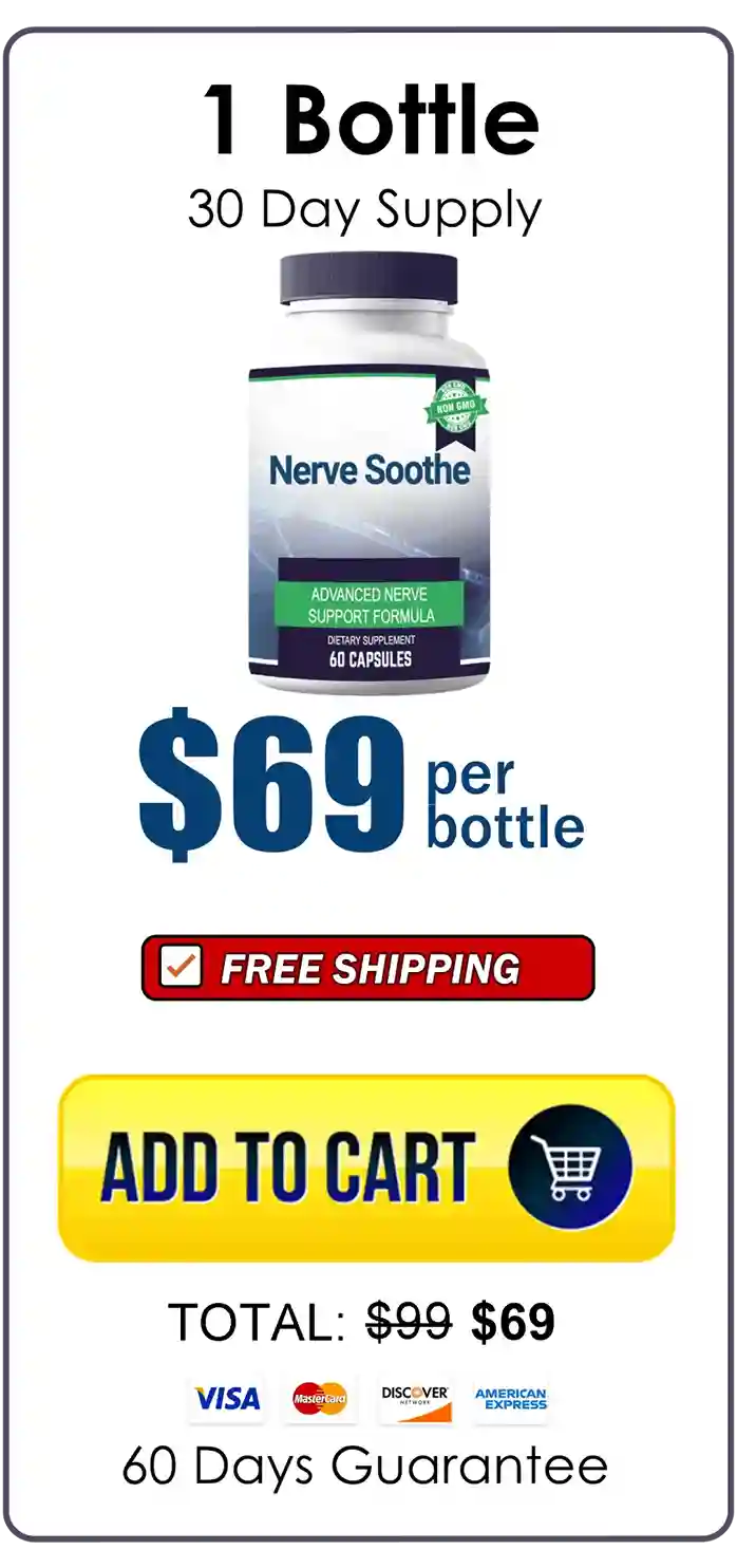Nerve Soothe 1 bottle pricing